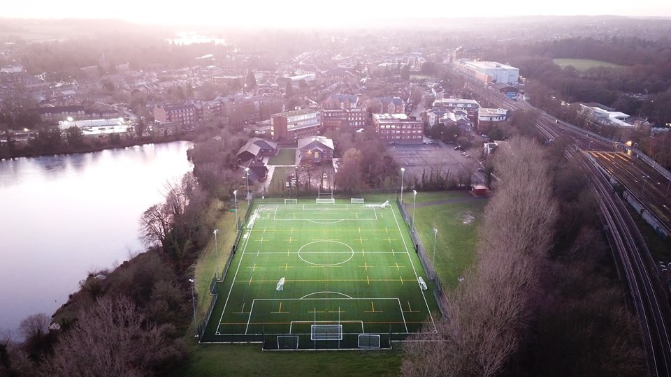 3g pitch and school