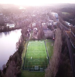 3g pitch and school 550x570