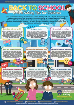 Back to School Online Safety Tips for Children